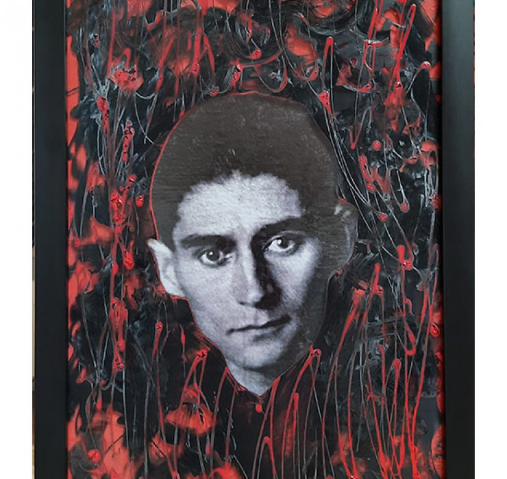 Glaskunst Franz Kafka